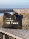Beach Bag MARE “Capri Kampen Côte D’Azur ” in camouflage - Sylter - Marken