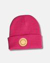 Beanie NOA “barfuss am Strand” Patch gelb - Sylter - Marken