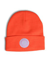 Beanie NOA “barfuss am Strand” Patch grau - Sylter - Marken