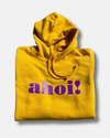 Hoodie LUCA “ahoi!” in spectra yellow (unisex) - Sylter - Marken