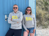 Hoodie LUCA „Rüm Hart Klaar Kiming“ heather grey (unisex) - Sylter - Marken