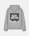 SÖL - UUREM | Wave | Organic Oversize Hoodie - back - Sylter - Marken