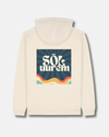 SÖL - UUREM | Wave | Organic Oversize Hoodie - back - Sylter - Marken