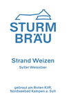 Sturmhaube Sylt | STURMBRÄU - Strand Weizen - 6er - Sylter - Marken